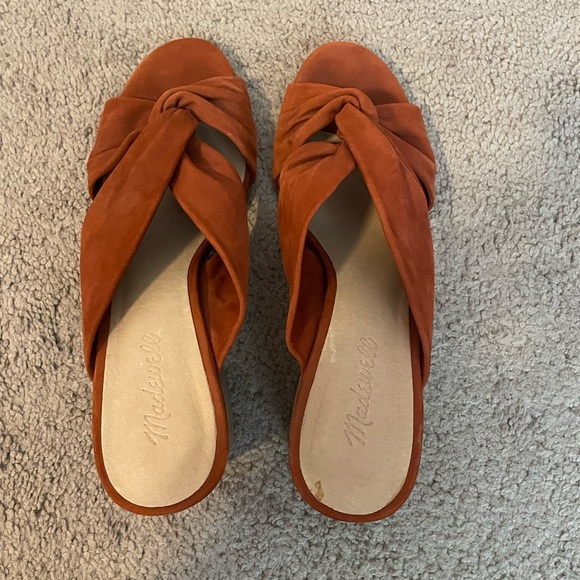 Madewell Block Heel Sandals - Picture 1 of 3
